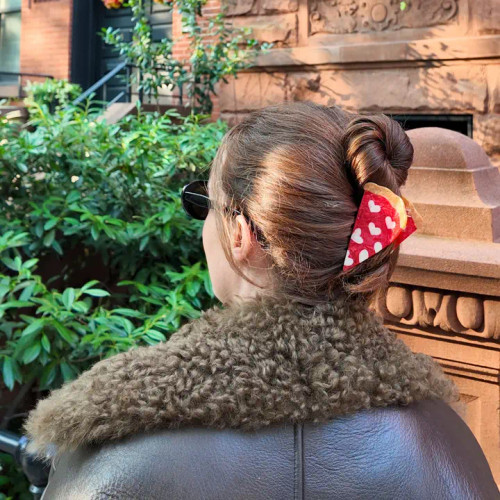 Pizza Hand-Painted Hair Clip