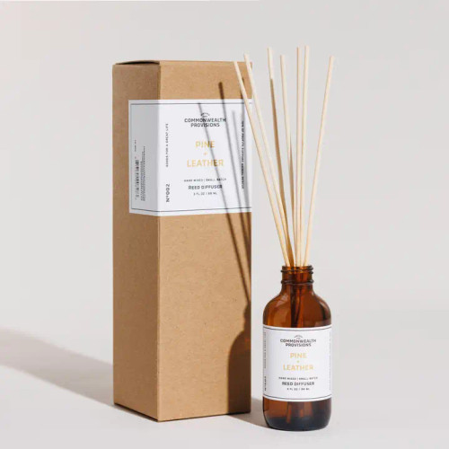 Pine & Leather Reed Diffuser