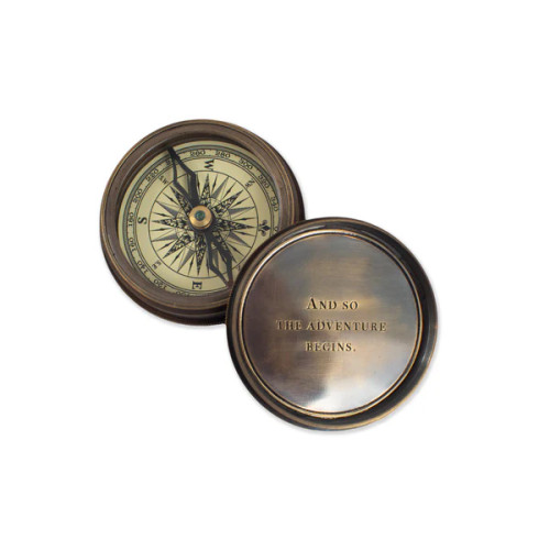 Compass & Case- Adventure Begins