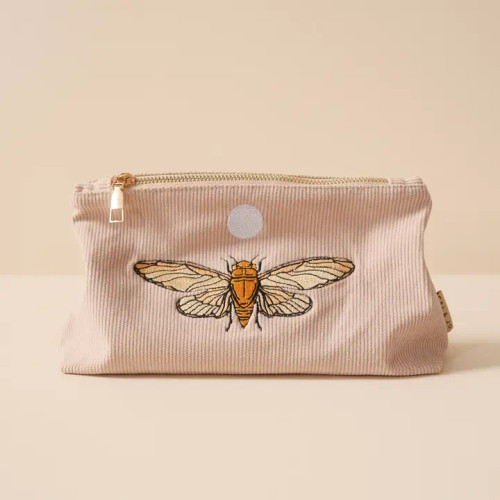 Corduroy Pouch- Bee