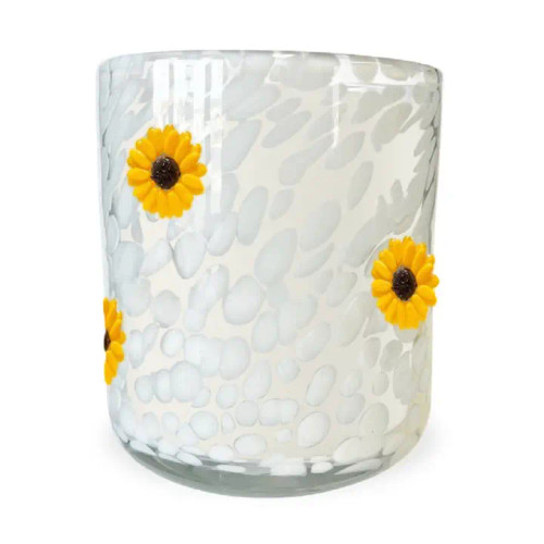 Sunflower Icon Candle