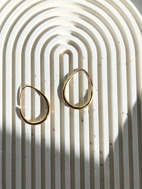 Natalie Clare Open Hoop Earrings