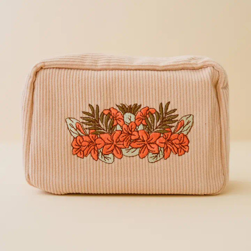 Corduroy Makeup Bags