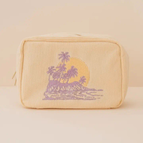 Corduroy Makeup Bags