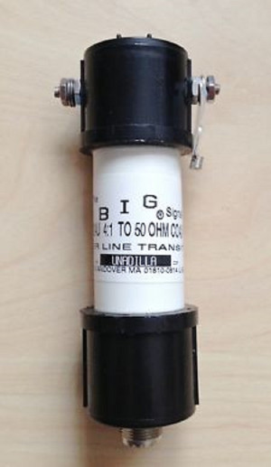 Unadilla-W2AU-4-1-Ladder-Line-Transition-Balun