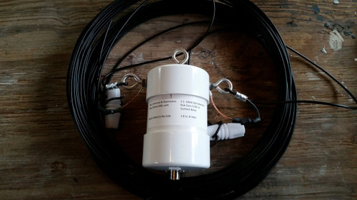 Ni4L 5 core F240-31 10KW 1:1 Balun with wire for dipole.