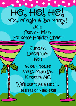 Invitation- Holiday Martinis 2