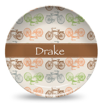 Microwave Safe Dinnerware Plate-Bike