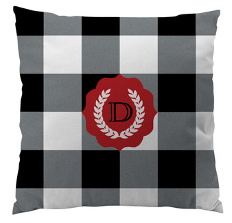 Pillows - Buffalo Plaid Black and White