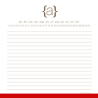 Jumbo Calendar Deskpad-Symbol