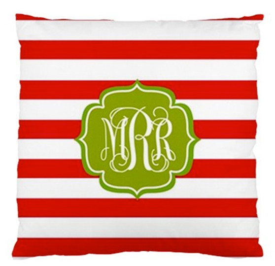 Pillow-Holiday Stripe