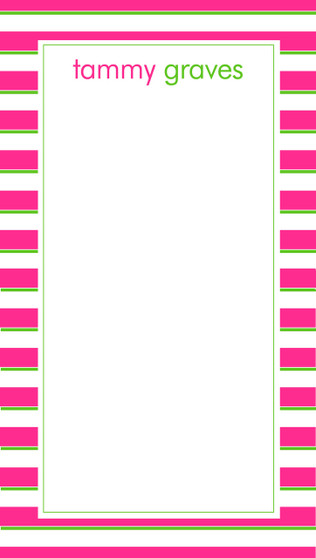 Nimble Notes- Preppy Stripes