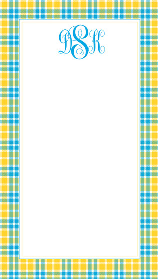 Nimble Notes- Summer Plaid