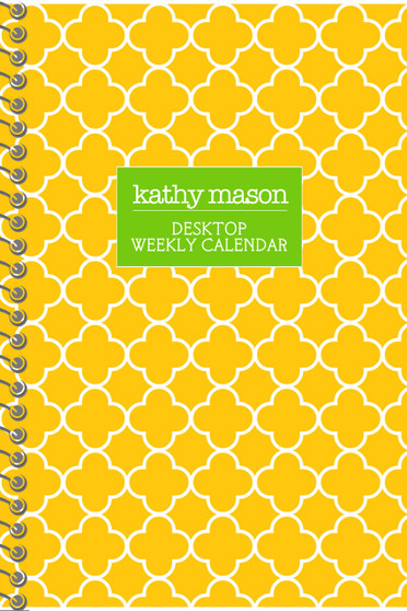 Weekly Planner Spiral Notebooks-Clover Sun