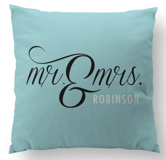 Pillow-Mr. and Mrs. Ocean