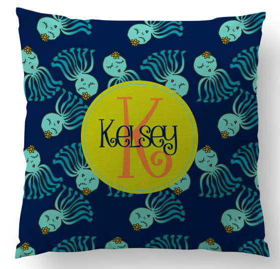 Pillow-Sassy Octopus