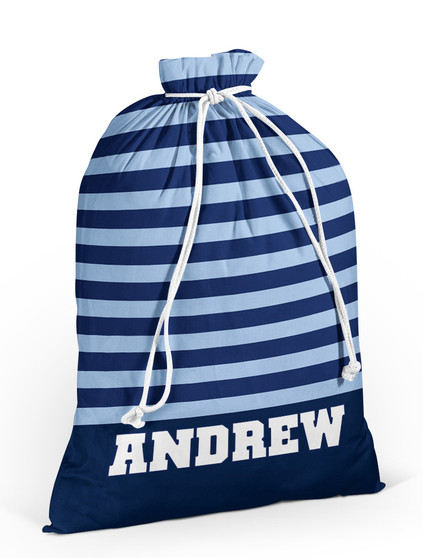 Laundry Bag- Rugby Stripe 