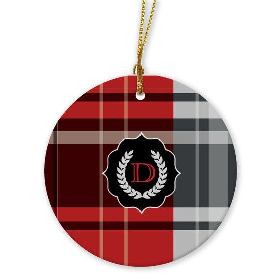 Ornaments - Bold Red Plaid