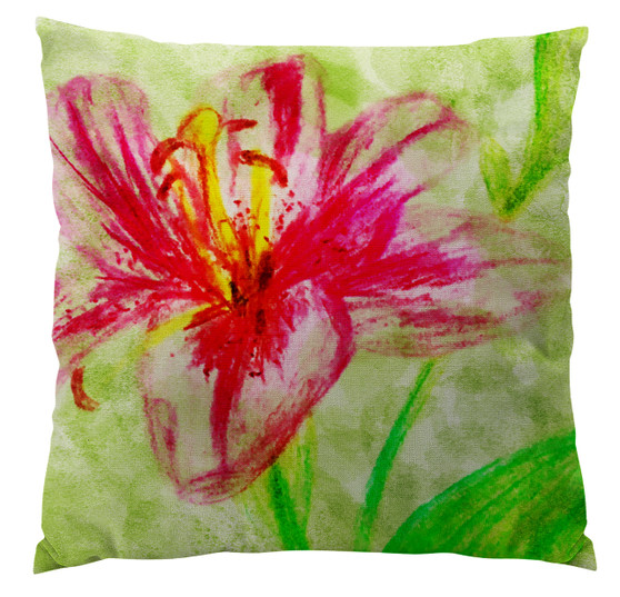 Pillows - Pink Floral Big