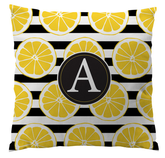 Pillows - Lemon Stripes
