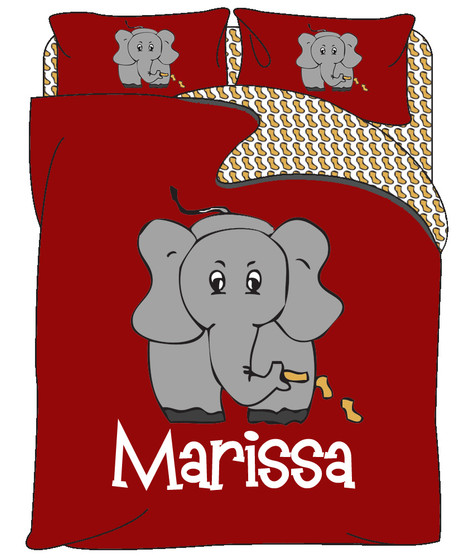 Custom Bedding - Elephant