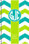 Weekly Planner Spiral Notebooks-Island Chevron