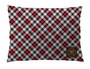 Dog Bed -JP-Cranberry Coco Plaid