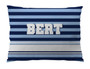 Dog Bed-NAVY and LIGHT BLUE RUGBY