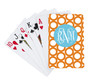 Playing Cards-Orange Rings