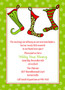 Invitation- Three Holiday Stocking