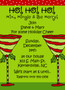 Invitation- Holiday Martinis