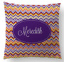 Pillow-Multi-Purple Chevron