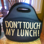 Lunch Tote- Don't Touch My Lunch-Navy II