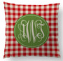 Pillow- Holiday Gingham