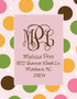 Address Stickers - Vintage Dot