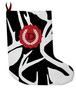 Stocking - Abstract Deer Black