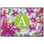 Doormat - Purple Floral Pattern