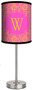 Custom Lamp-Pink Squares
