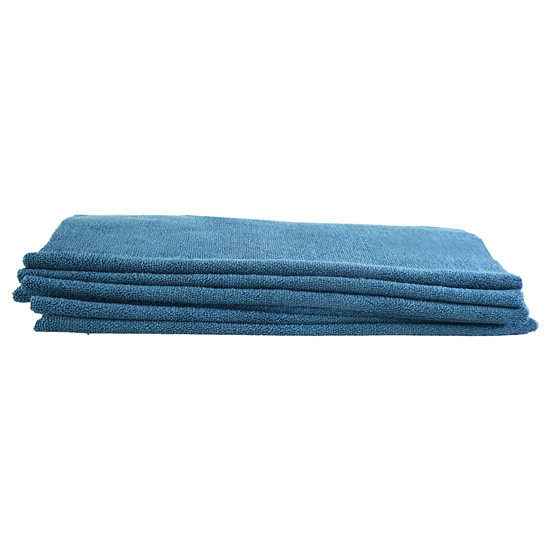 Vendetta 6 Pack Blue Microfiber Towels 15.75 X 15.75 Inch