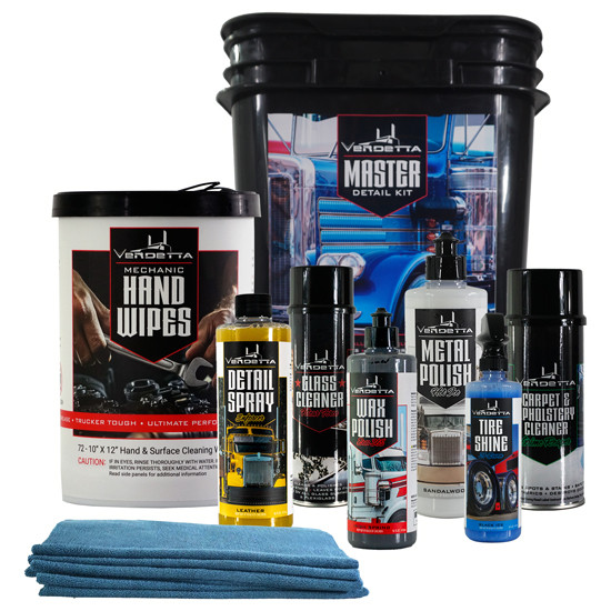 Vendetta Detailer Bucket: Complete Top-To-Bottom Vehicle Cleaning Solution