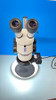 Wild Heerbrugg Stereo Microscope M8 Bicular Head Stand And Light