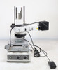 Nikon MM-400 Microscope W Illuminator Stage La Pickup Mount Objectives