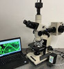 Olympus BH2 Bhtu Broadband Led Fluorescence Microscope 5MP Cam Laptop