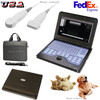 Veterinary Ultrasound Scanner Laptop Machine+linear+micro CONVEX,2 Probes,vet Ce