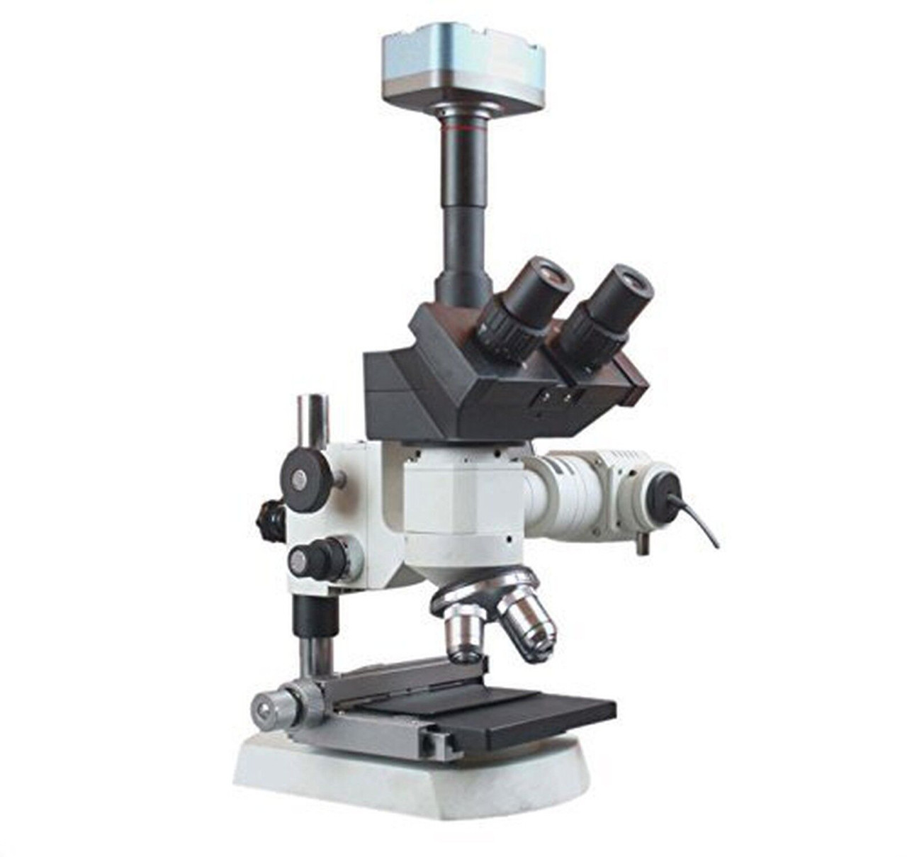 Radical 2000x Tricular Top Reflected Light Microscope W Xy Stage 5Mp Camera