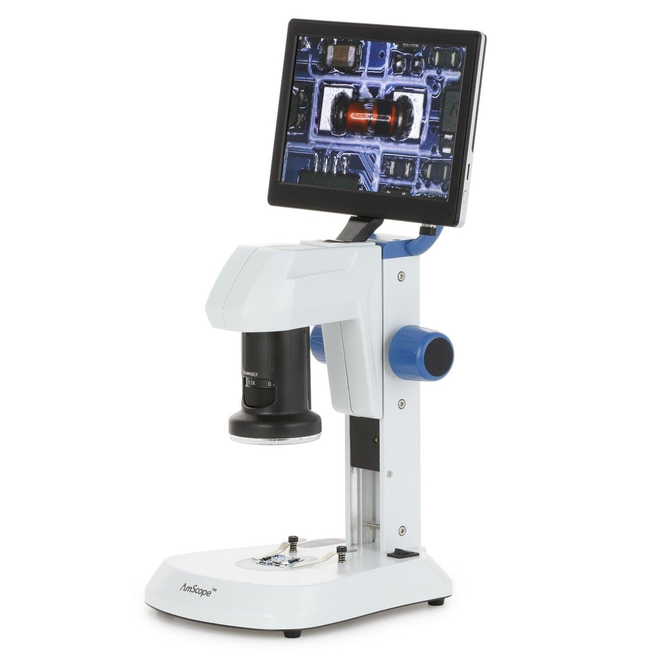 Amscope 0.7X-4.5X Zoom Digital Industrial Inspection Microscope W 9 Screen