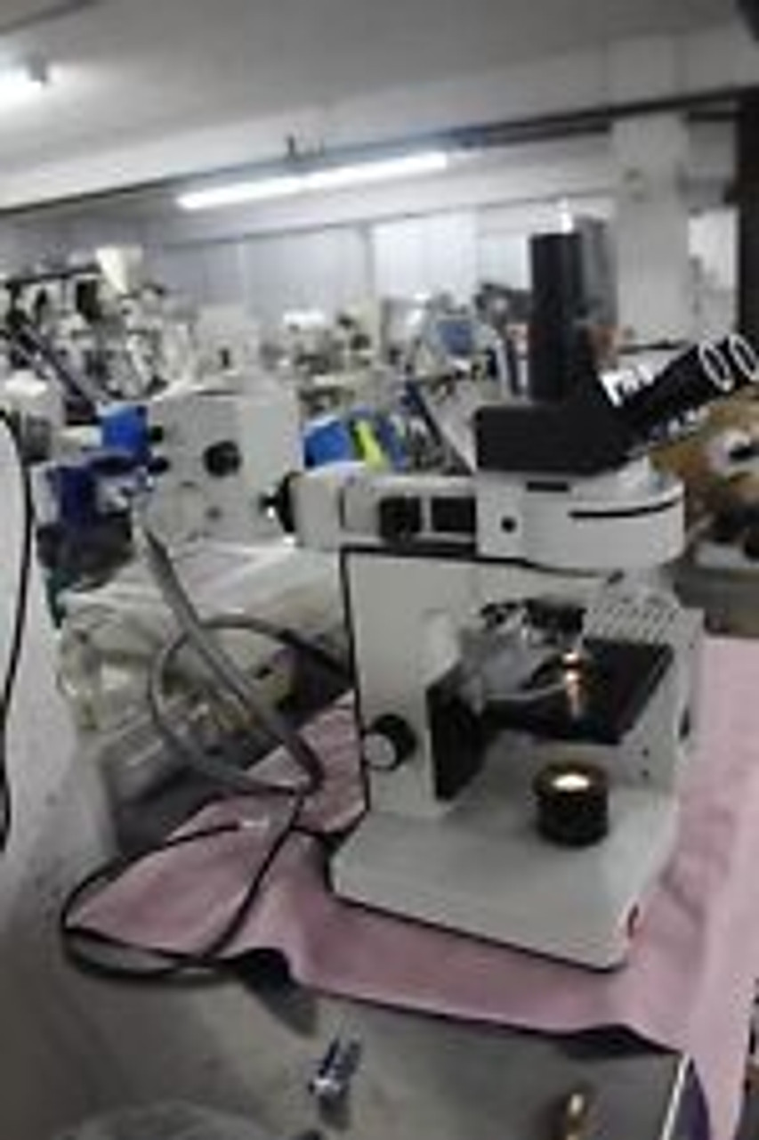 Leitz Laborlux Ii W 5 Objectives Tricular Compound Biological Microscope