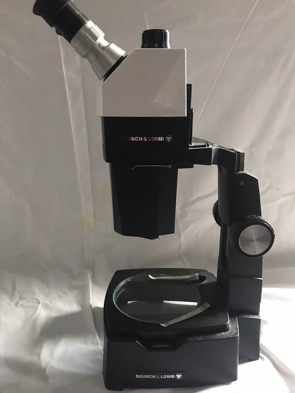 Baush Lomb Stereozoom 7 1.0-7.0x Microscope W 2 10x Wf Eyepieces B l Light