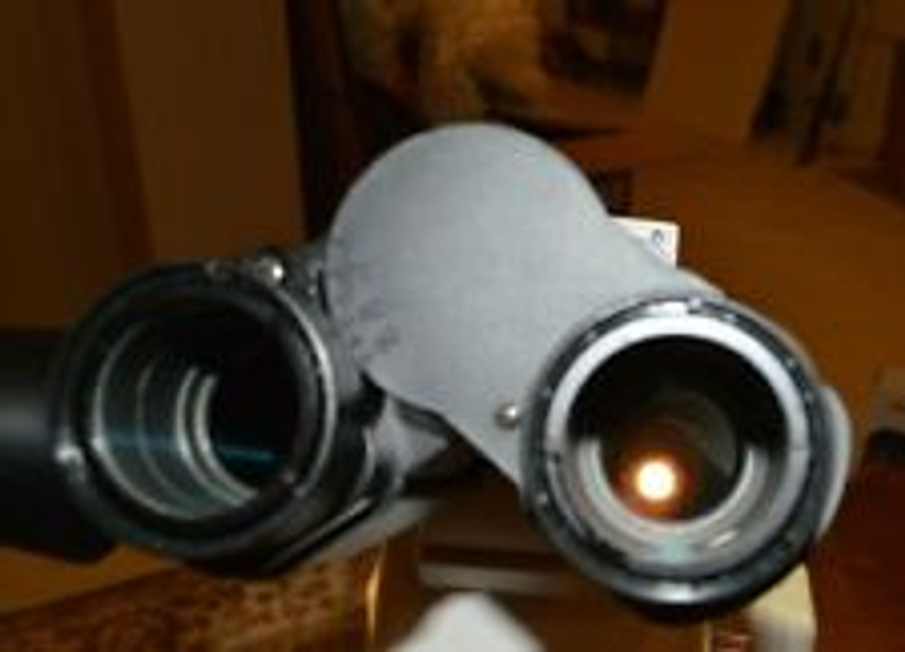 Nikon Eclipse E400 Microscope Ergo Head And 4 Plan Objectives
