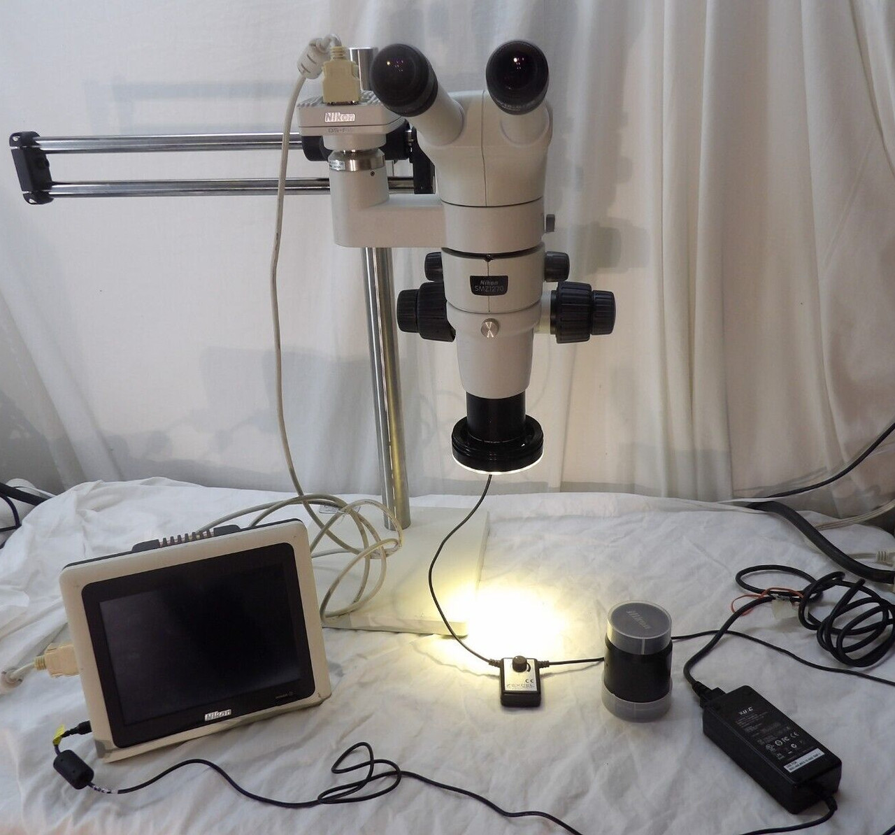 Nikon SMZ1270 Stereo Microscope DS-L3 DS-Fi2 More